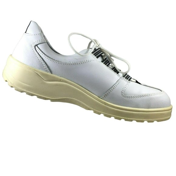 Abeba Light Safety Shoes Sz 12 ESD Work Anti Static Shock Absorb Lace Size EU 46 - Picture 5 of 12